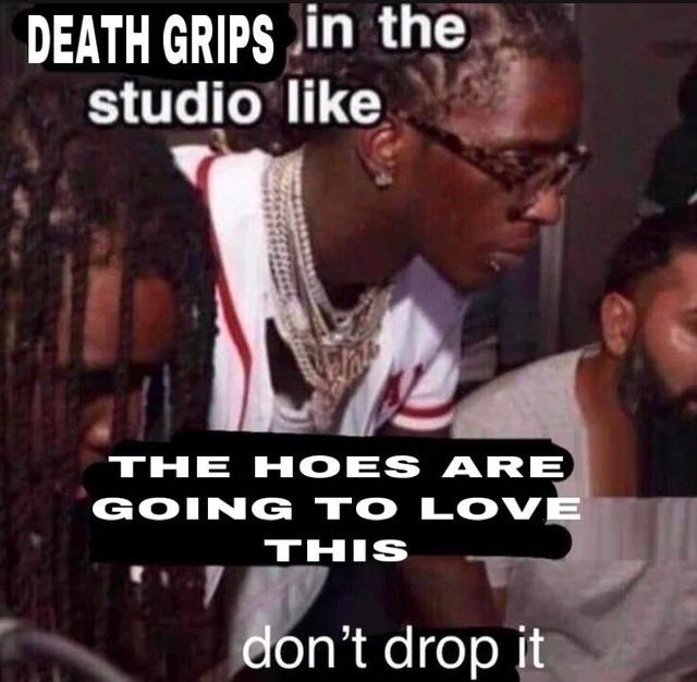 ОЕАТН the studio like THE HOES ARE GOING TO LOVE THIS don't drop it