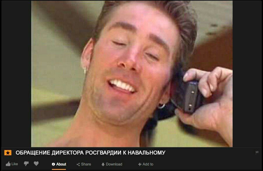 ОБРАЩЕНИЕ ДИРЕКТОРА РОСГВАРДИИ К НАВАЛЬНОМУ Add to Like About Share 3 Download