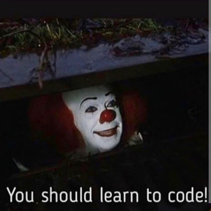 You should learn to code!