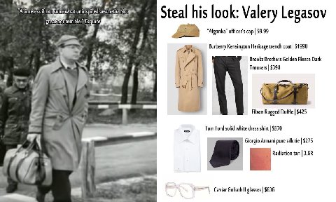 К. timeless if Stea iS 00 ery Legasov greatinot “Afoanka” officer’ 9.99 ganka’ officer's cap Burberry Kensington Heritage trench coat $1990 Brooks Brothers Golden Fleece Dark Trousers $398 4 Filson Ru