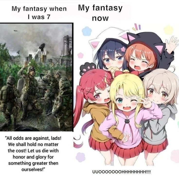 fantasy when My fantasy 7 now 3 Wan ‘ane A 4 "All odds are against, lads! We shall hold no matter the cost! Let die with honor and glory for something greater then ourselves!”