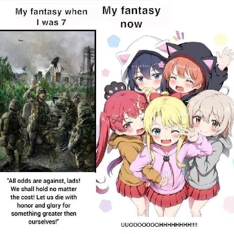 fantasy when My fantasy 7 now 3 Wan ‘ane A 4 "All odds are against, lads! We shall hold no matter the cost! Let die with honor and glory for something greater then ourselves!”