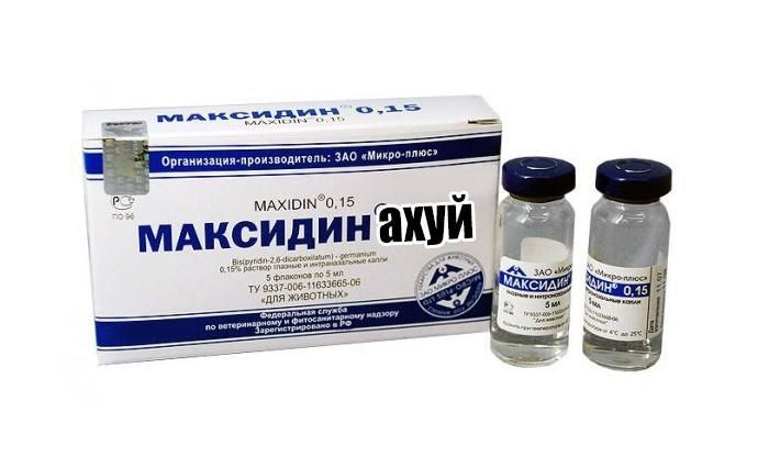 Организация-производитель: ЗАО «Микро-плюс? 0,15 МАКСИДИН ахуи 5 20 5 9337-006-11633665-06 зло ДЛЯ ЖИВОТНЫХ» 52 KCV я 4 по abo