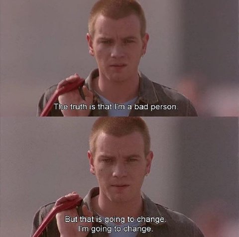 The truth is that а bad person. But that is going to change. going to change.