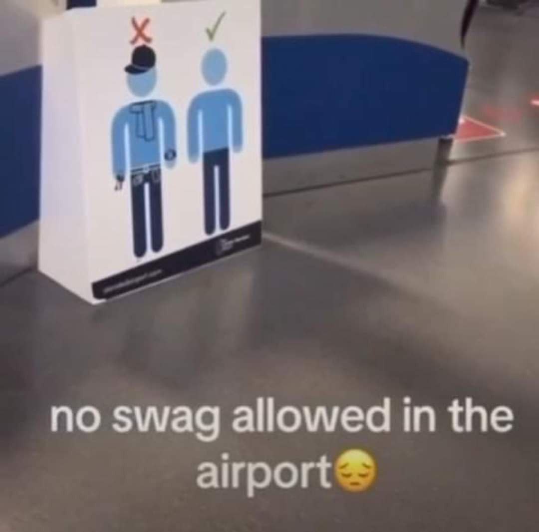 по swag allowed the airport