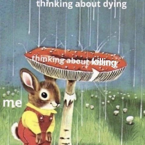thinking about dying и. about me