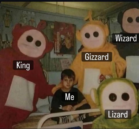 Wizard Gizzard King Me Lizard