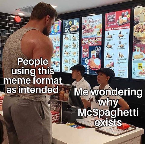 Me 09 tie в. as People о using this meme format _as intended Me wondering Мс5радпети