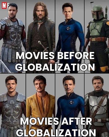 MOVIES BEFORE GLOBALIZATION MOVIES AFTER GLOBALIZATION