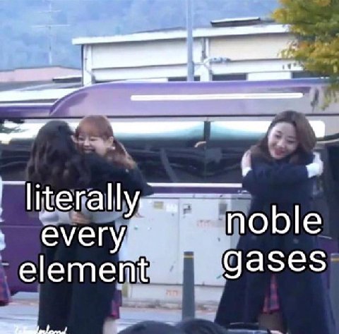 am i noble gas god why