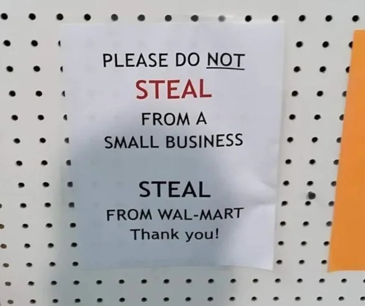 Capitalism: 🤮🤮🤮

Capitalism, small: 😍😍😍