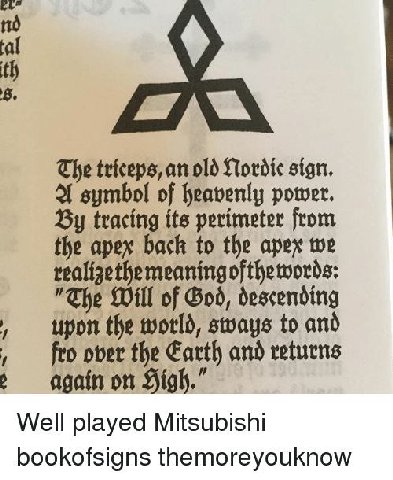 tal The triceps, old Mordic sign. symbol of heavenly power. tracing its perimeter from the apex back to the apex we realizethe meaning ofthewords: "The Will of God, descending upon the world, to and f