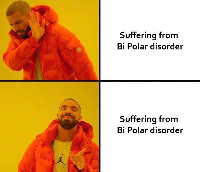 Suffering from Polar disorder Suffering from Polar disorder