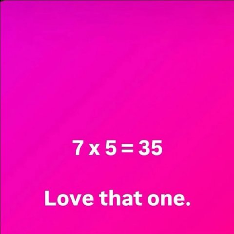 Love that one.