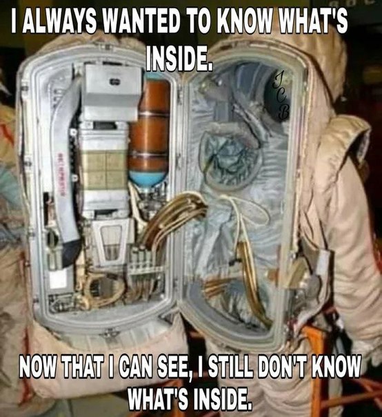 ALWAYS WANTED TO KNOW WHAT'S CAN SEE, STILL DON'T KNOW WHAT'S INSIDE