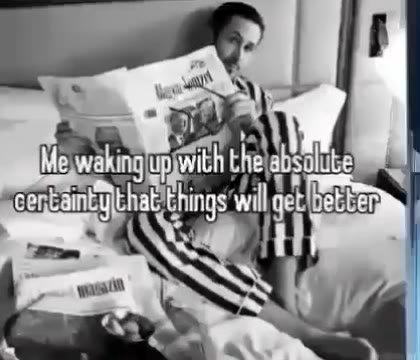 Me wakingupjwith thelabsolutelms Mewaking inh thelabal ем Sceneantyhat things ie НЫ