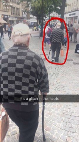 5 и i it's a glitch in the matrix