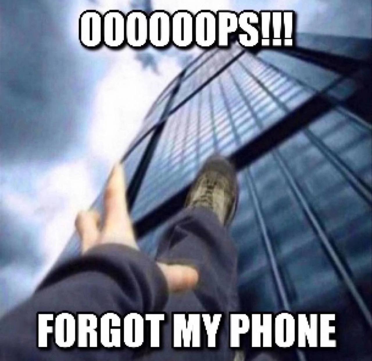 FORGOT MY PHONE