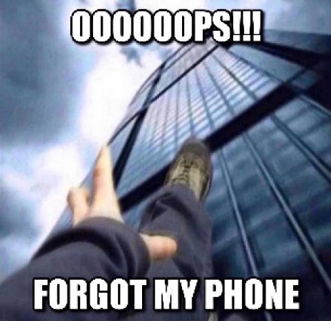 FORGOT MY PHONE