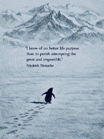 Я а 3% 2 I know of no better life purpose than to perish attempting the great and impossible. Friedrich Nietzsche Я: Lage
