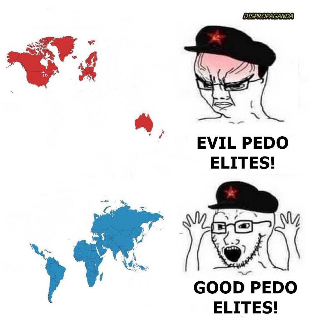IDISPROPAGANDA EVIL PEDO ELITES! GOOD PEDO ELITES!