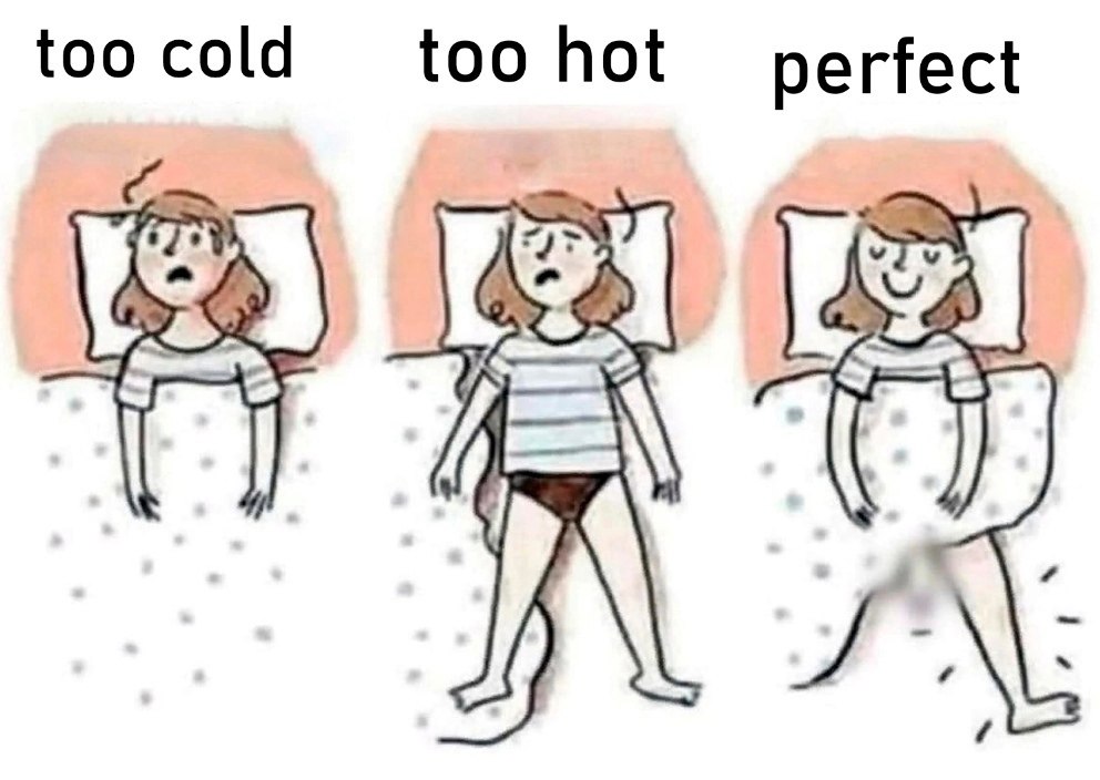 too cold too hot perfect 1