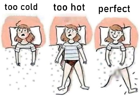 too cold too hot perfect 1