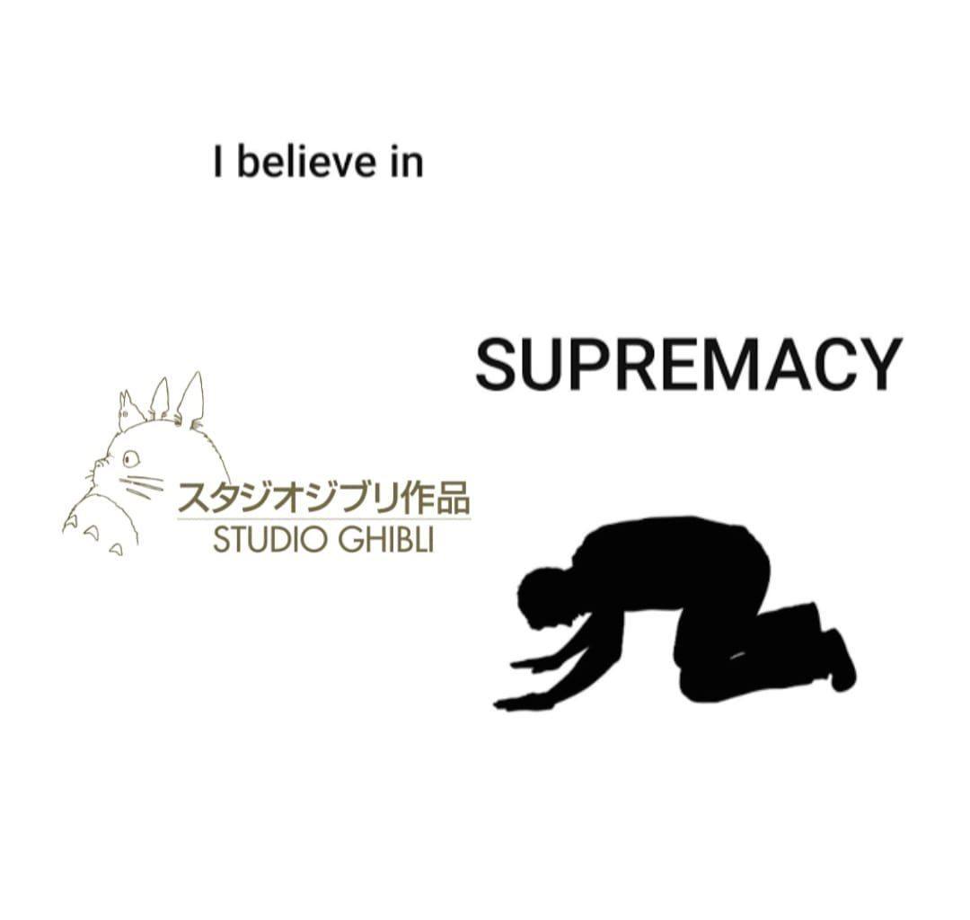 believe SUPREMACY STUDIO GHIBLI