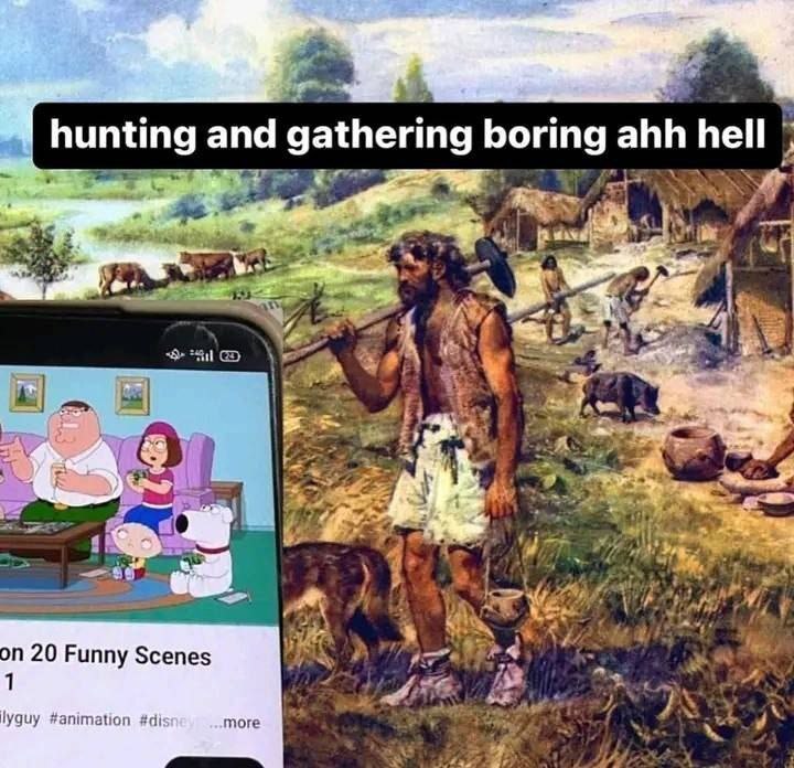 hunting and gathering boring ahh hell 20 Риппу 1 lyguy #animation ...more: