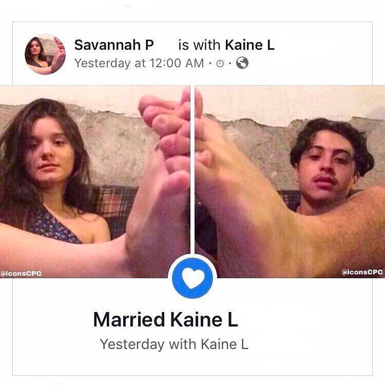 SavannahP 1$ with Катей Yesterday at 12:00 is @iconsCPC Married Kaine Yesterday with Kaine