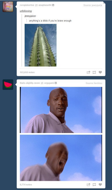 unfollowing a dildo if you're brave enough 4