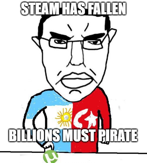 STEAM BILLIONS MUST PIRATE