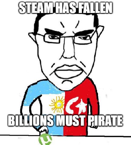 STEAM BILLIONS MUST PIRATE
