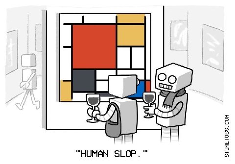 “HUMAN SLOP.”