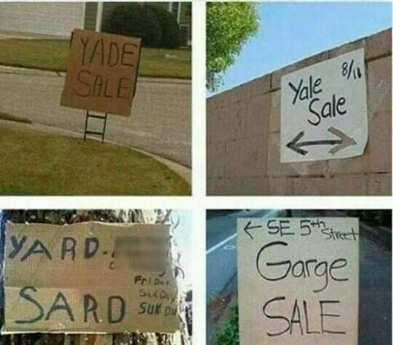 Yale SALE