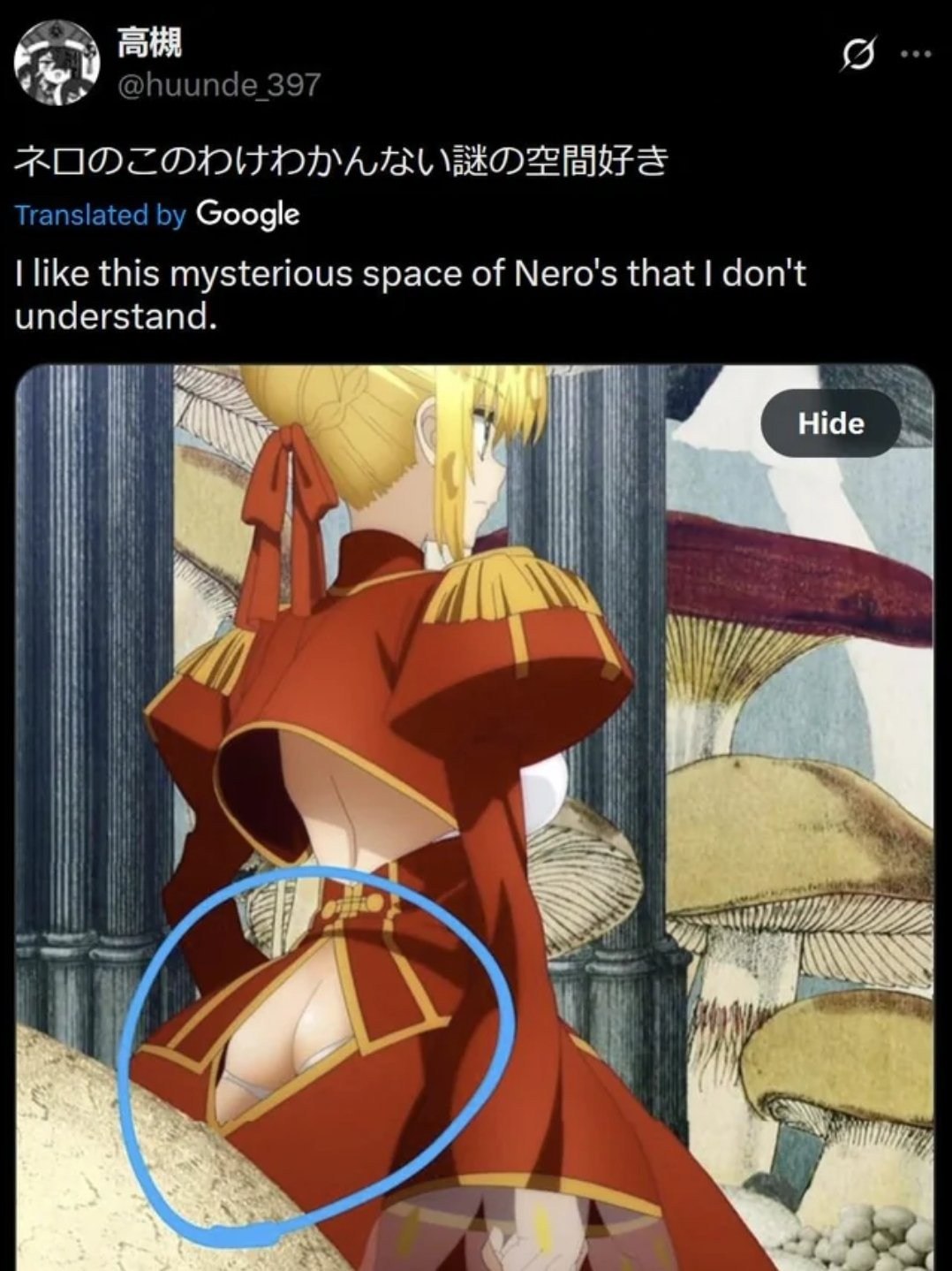 Google like this mysterious space of Nero's that understand Hide