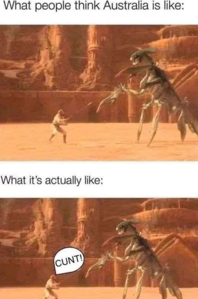 What people think Australia is like: What it’s actually like: 3