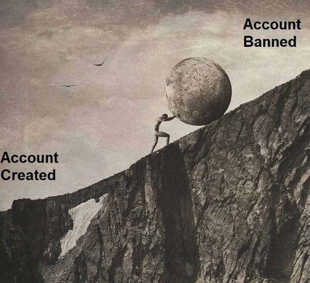 Banned я Account Created 4