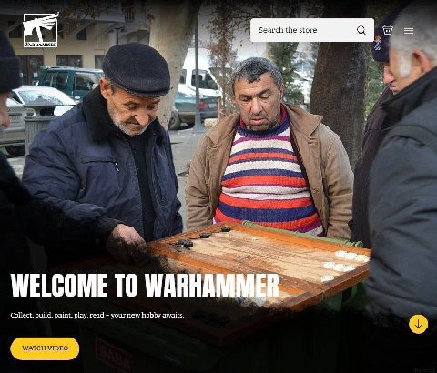 Search the store С WELCOME ТО Collect, build, paint, play, read your new hobby awaits.