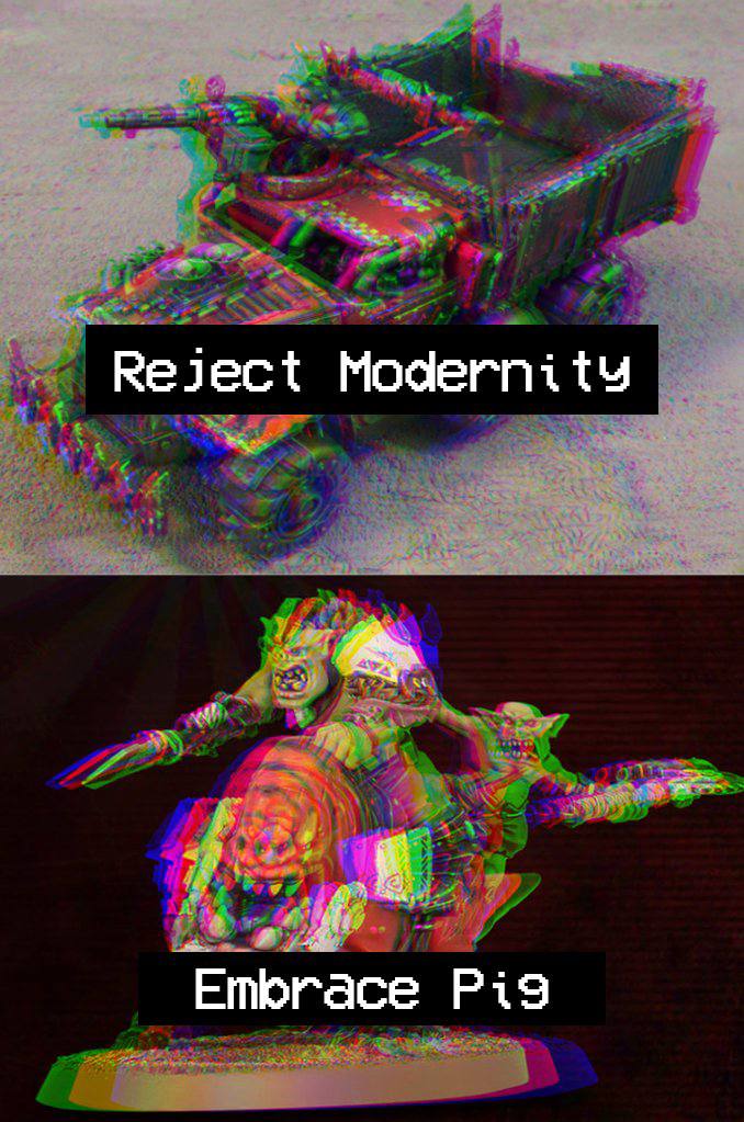 Reject Modernity Embrace Pig