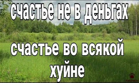 счастье во всякой хуине
