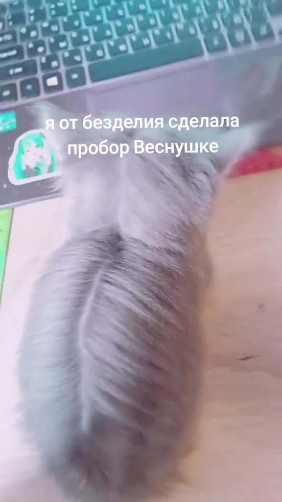 a от безделия сделала пробор Веснушке