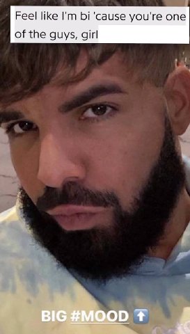 Feel like 'саизе you're one of the guys, girl BIG #MOOD