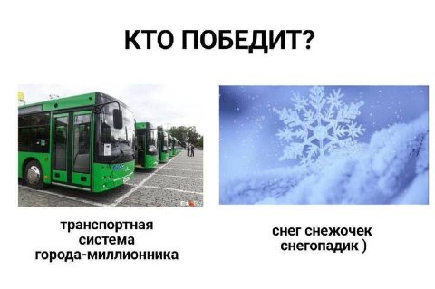 КТО ПОБЕДИТ? транспортная снег снежочек система снегопадик города-миллионника