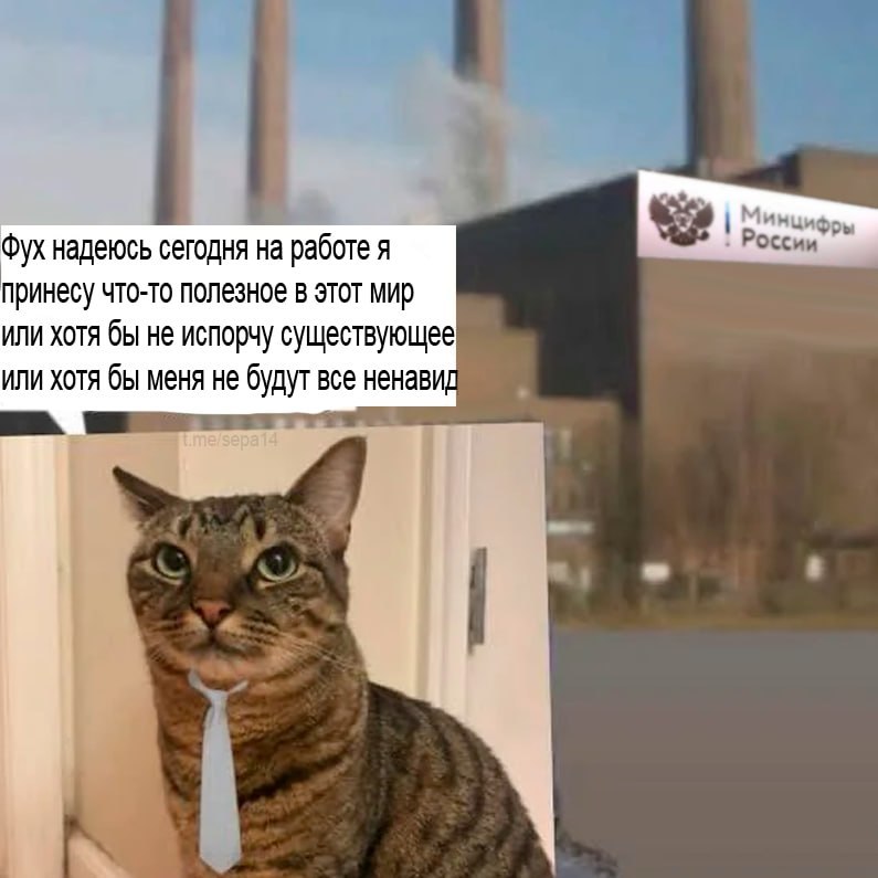 Фух надеюсь сегодня на работе я принесу что-то полезное в этот мир или хотя бы не испорчу существующее или хотя бы меня не будут все ненавид
