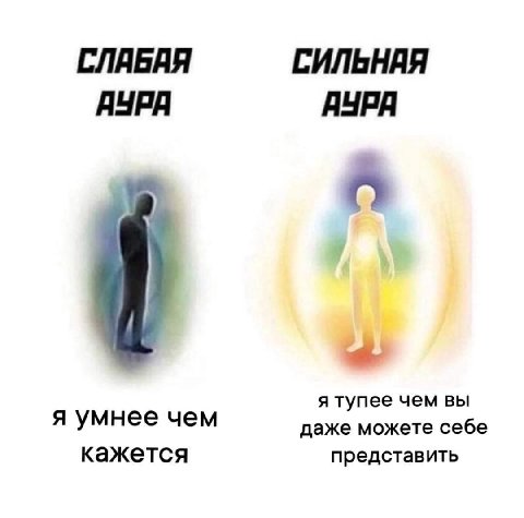 СЛАБЯЯ СИЛЬНАЯ AYPA АУРА я тупее чем вы я умнее чем даже можете себе кажется представить