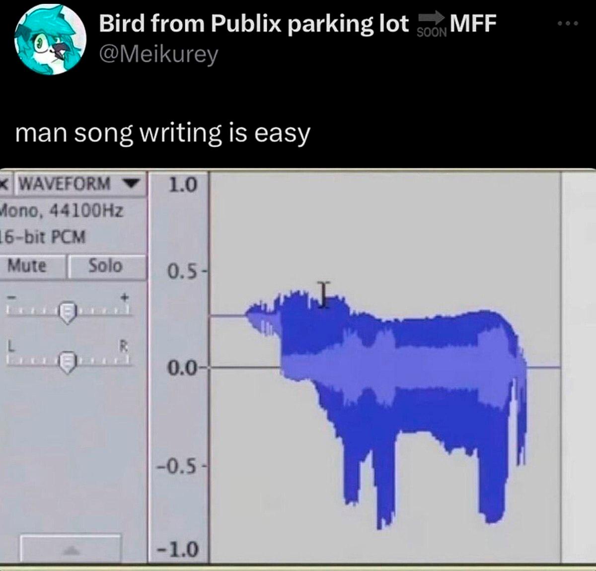 Bird from Publix parking МЕР man song writing is easy Газа one
