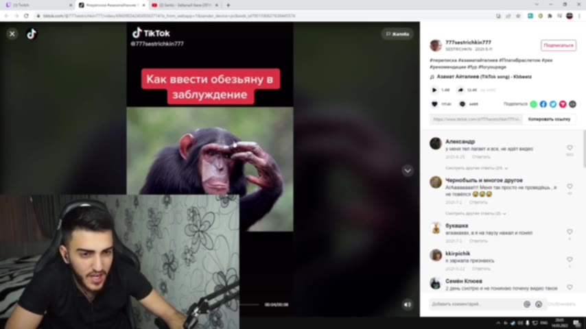 Как ввести обезьяну в se meen tata ie хз Фтиток ых < №; Видео специально для вас —