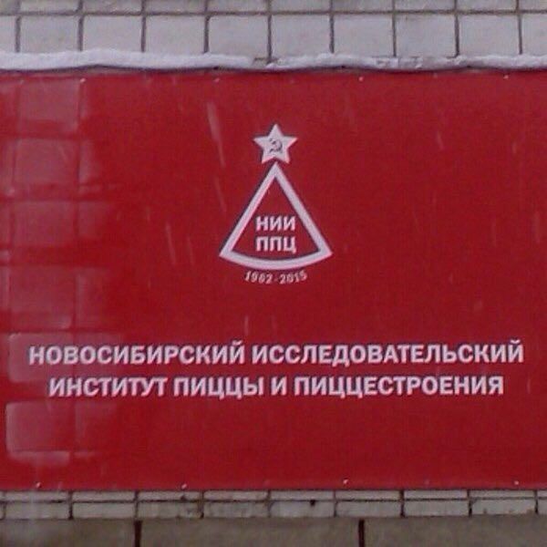 НОВОСИБИРСКИЙ ИССЛЕДОВАТЕЛЬСКИЙ ИНСТИТУТ ПИЦЦЫ И ПИЦЦЕСТРОЕНИЯ
