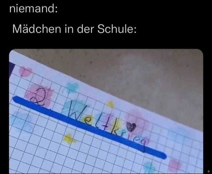 Madchen in der Schule: